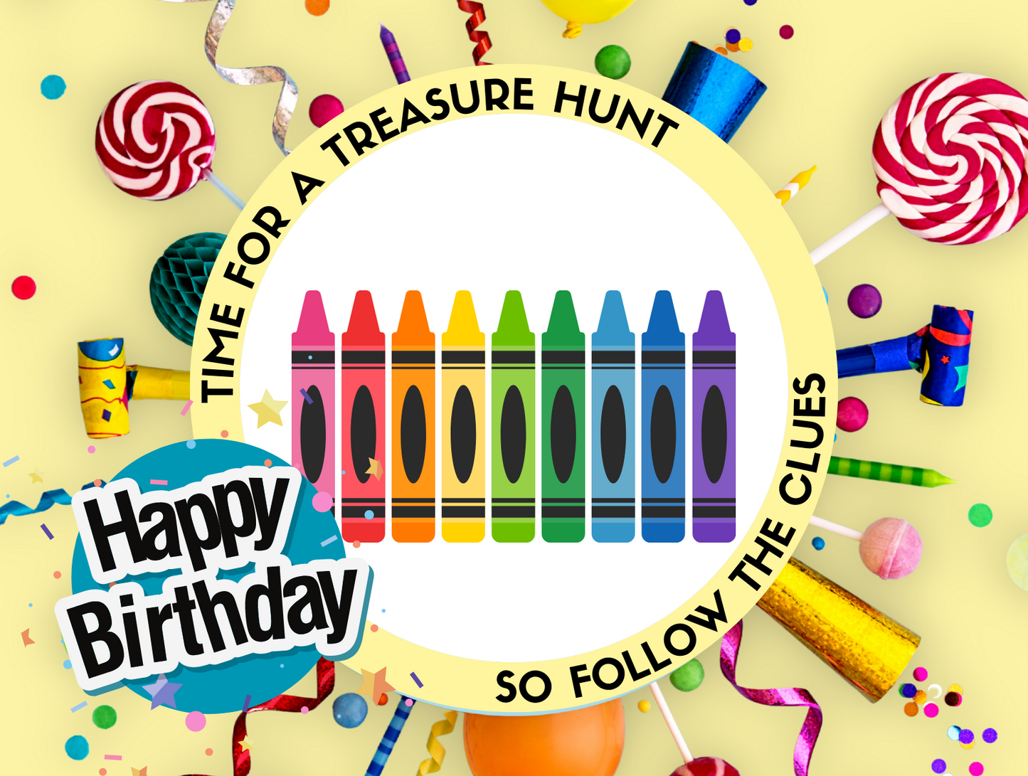 Birthday Treasure Hunts - Themed